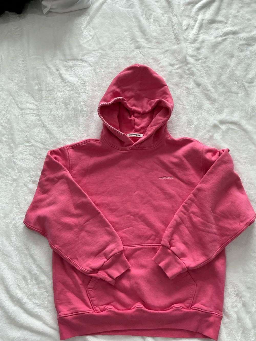 Madhappy Pink Hooded Sweatshirt